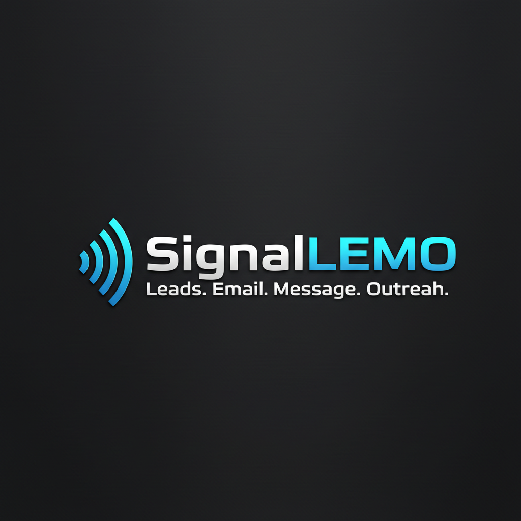 SignalLEMO：让外联工作变得简单——专为现场服务承包商打造的AI工具