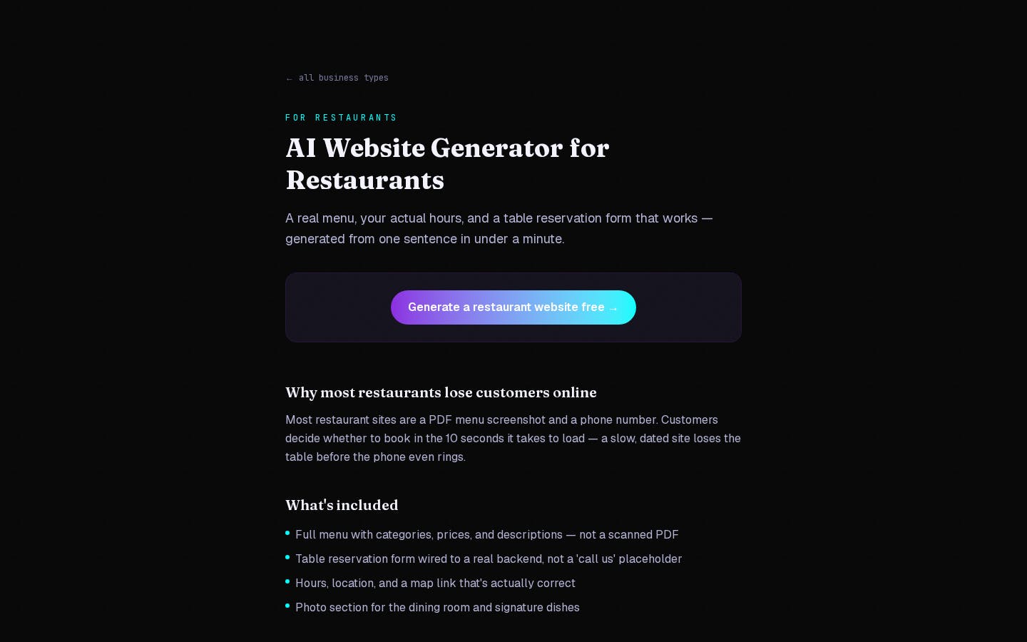ghostlaunch websitebuilder