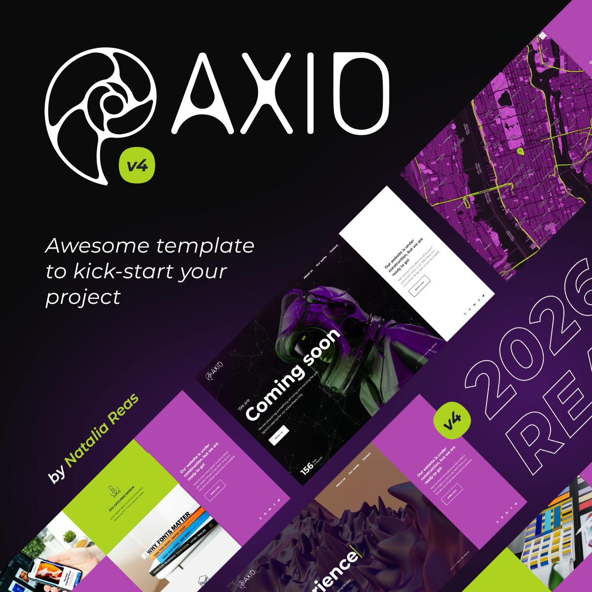 Axio - Free HTML Template