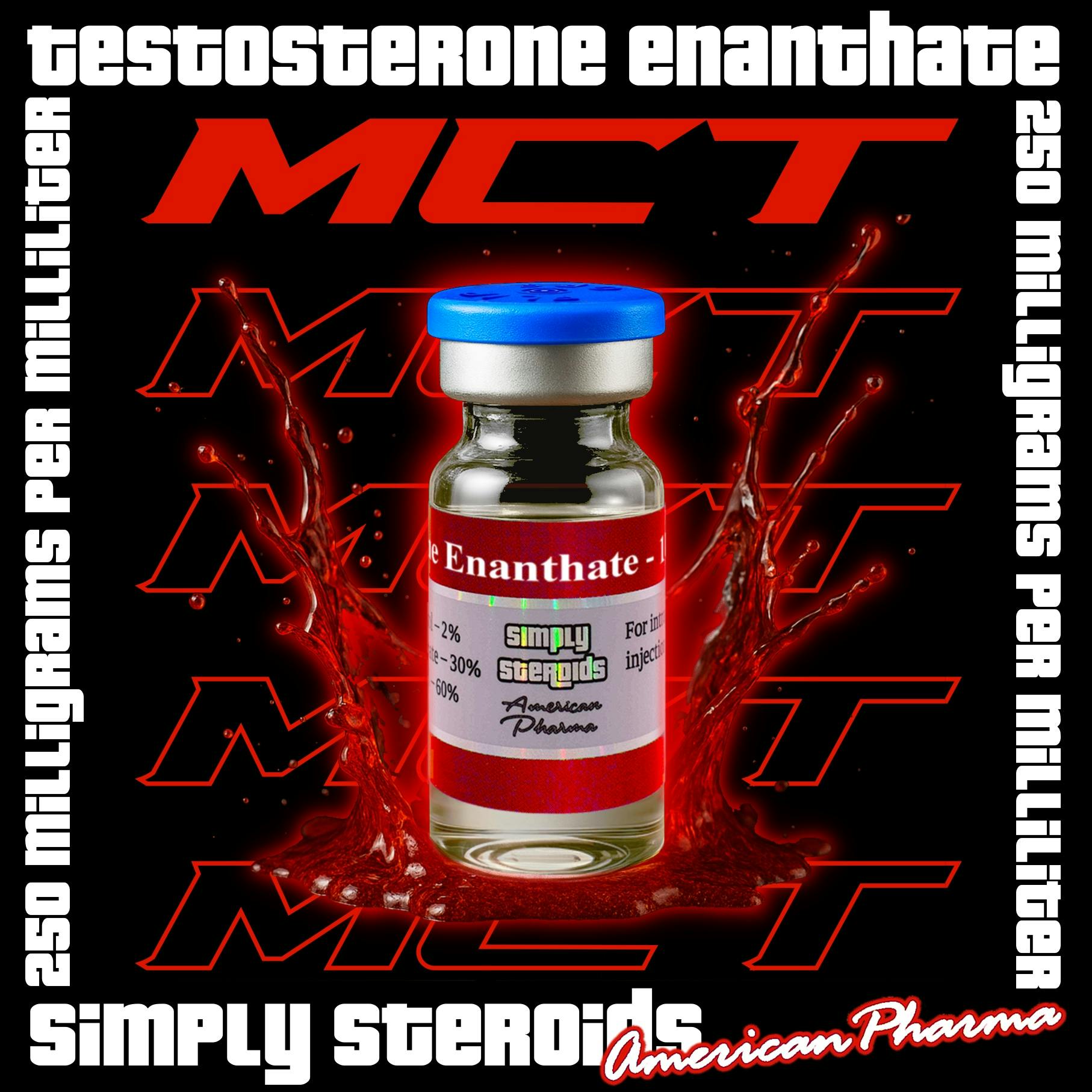 MCT – Testosterone Enanthate 250mg/ml