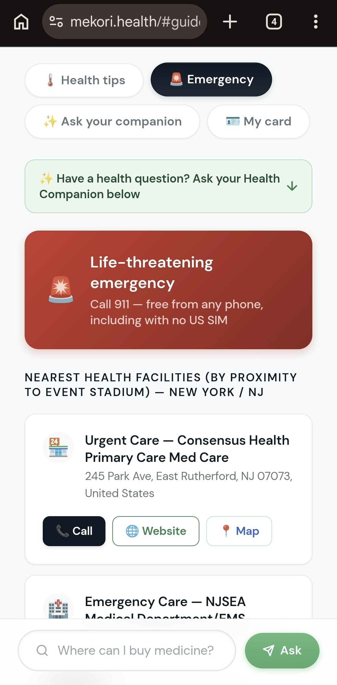 Mekori—Companion for World Cup Travelers