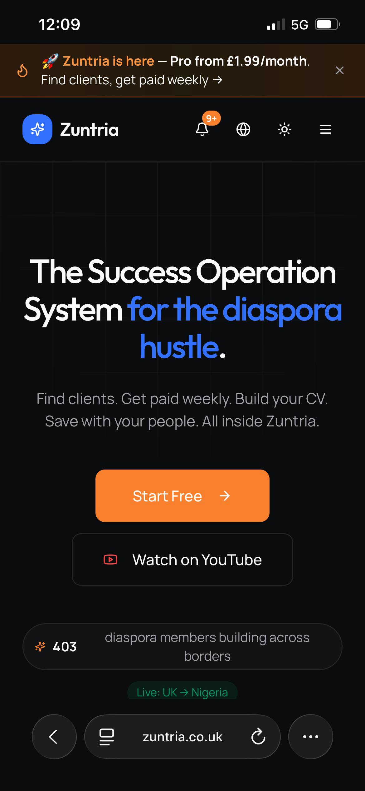 Zuntria — AI Success Operating System