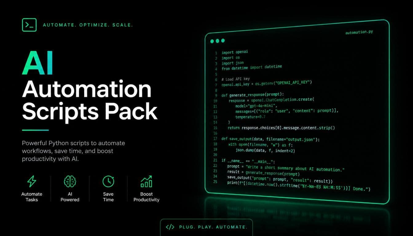 AI Automation Scripts Pack