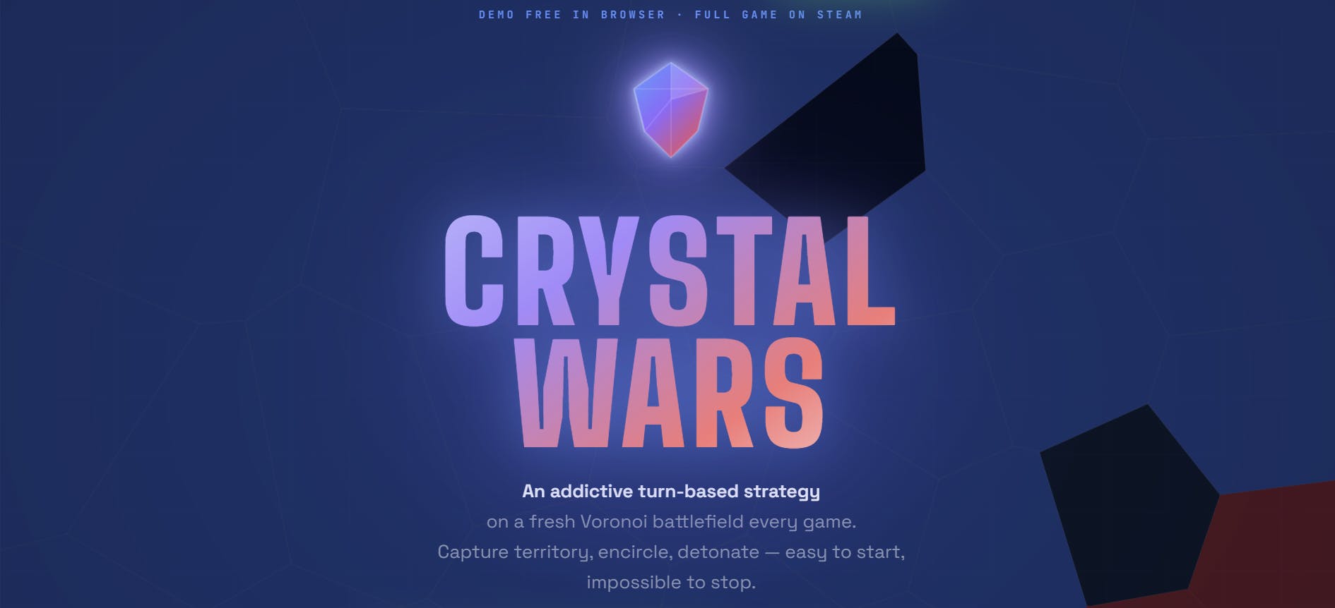 Crystal Wars - a new game on Steam