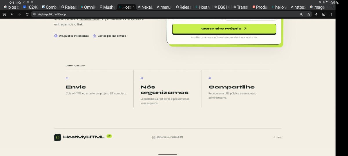 HostMyHTML