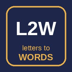 Letters to Words