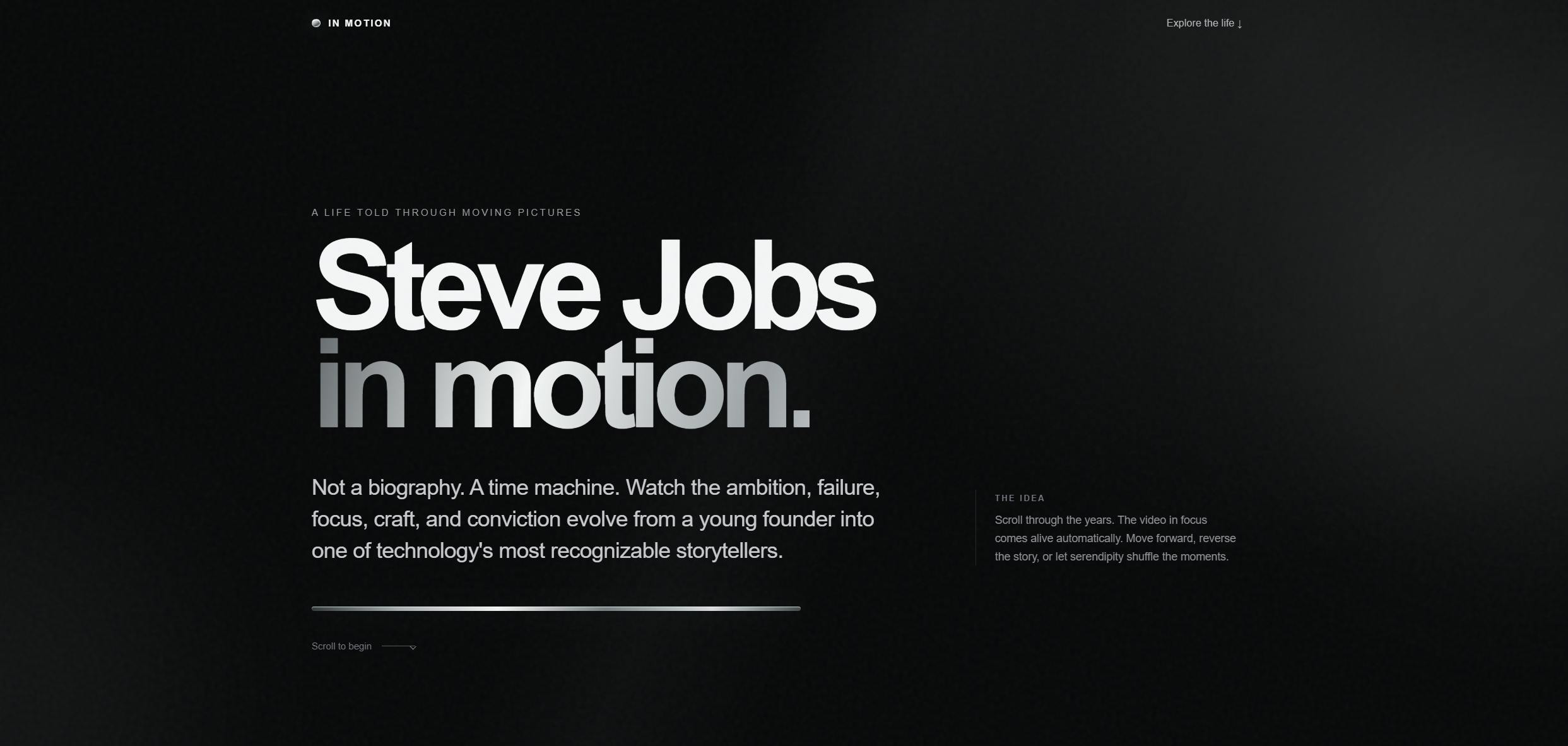 Steve Jobs in Motion