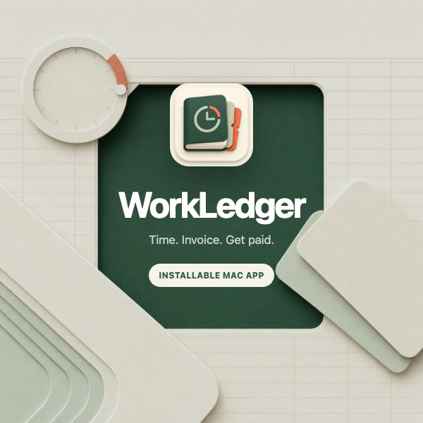 WorkLedger — Freelance Time, Invoices