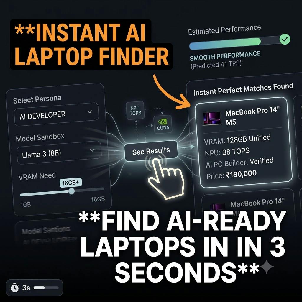 The AI Tech Pulse: Laptop Finder