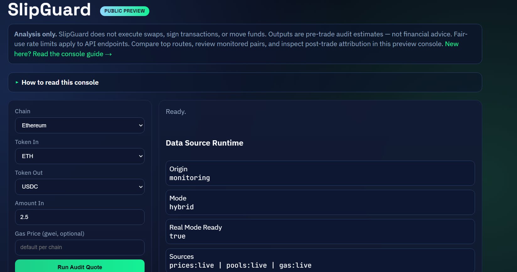 SlipGuard — Public Preview