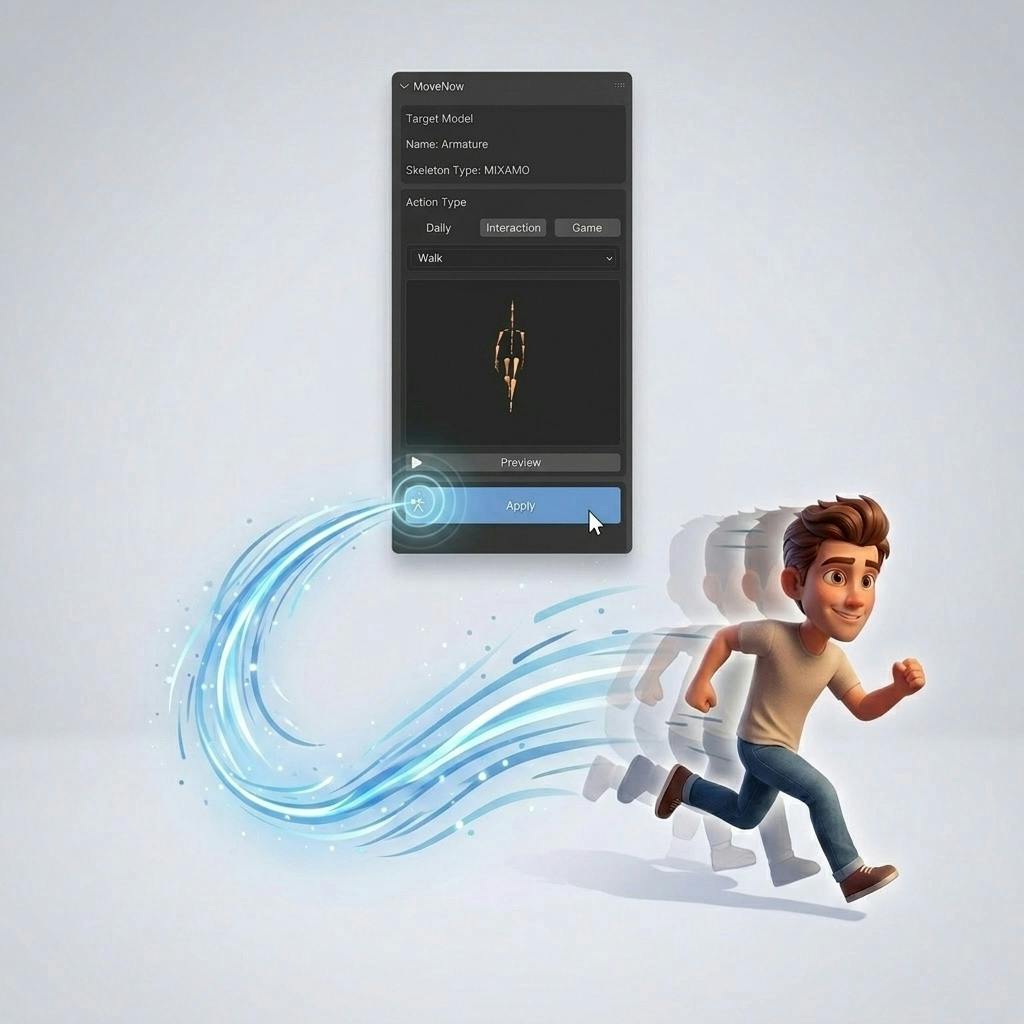 MoveNow (Add-on for Blender)
