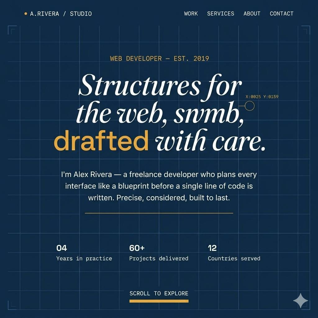 Modern Portfolio Website Template