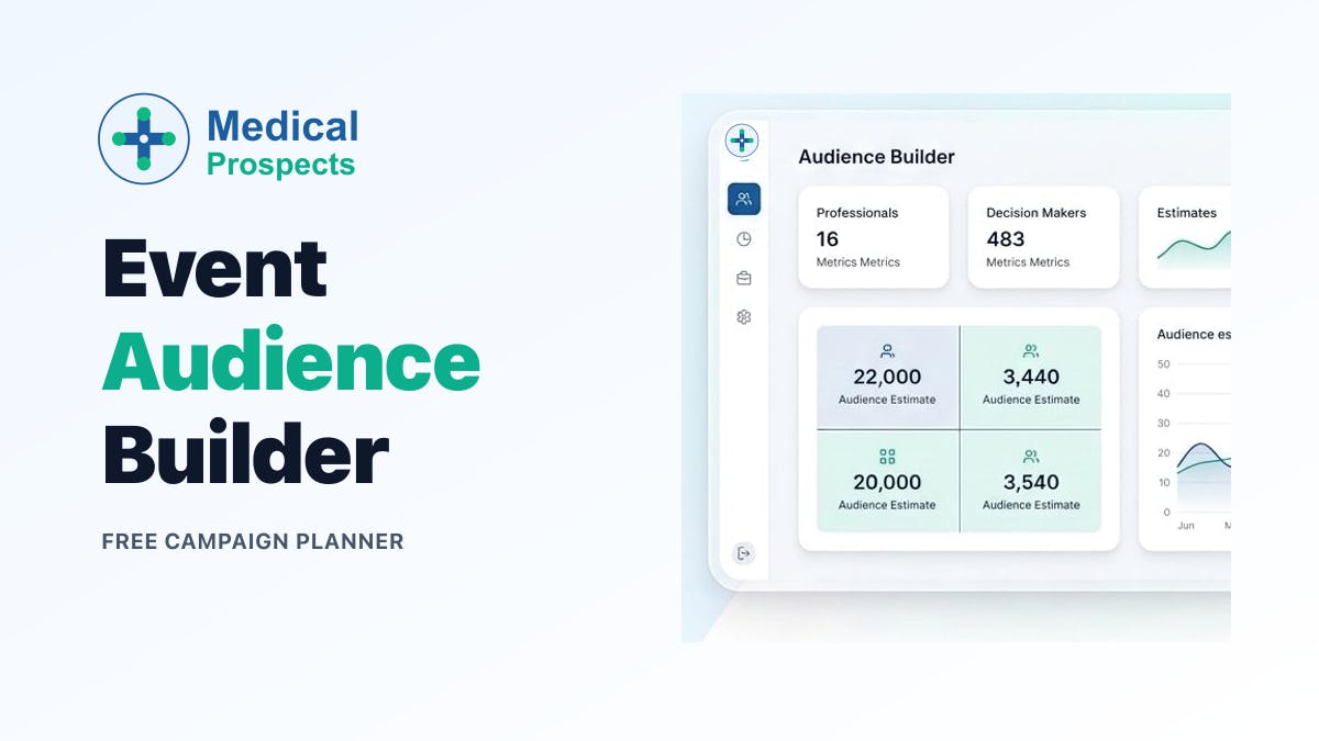 Launching Medical Event Audience Builder