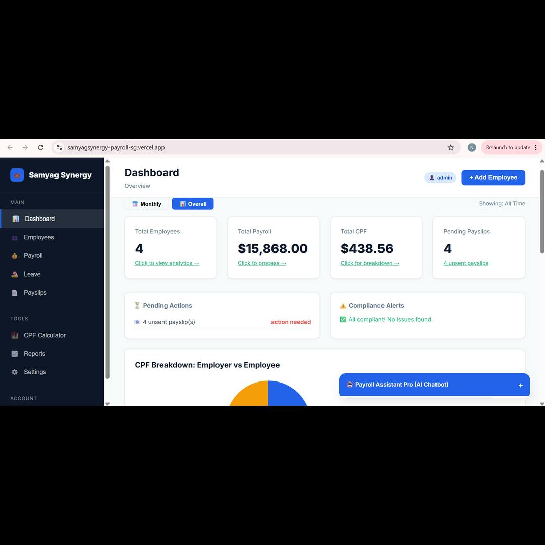Samyag Synergy Payroll