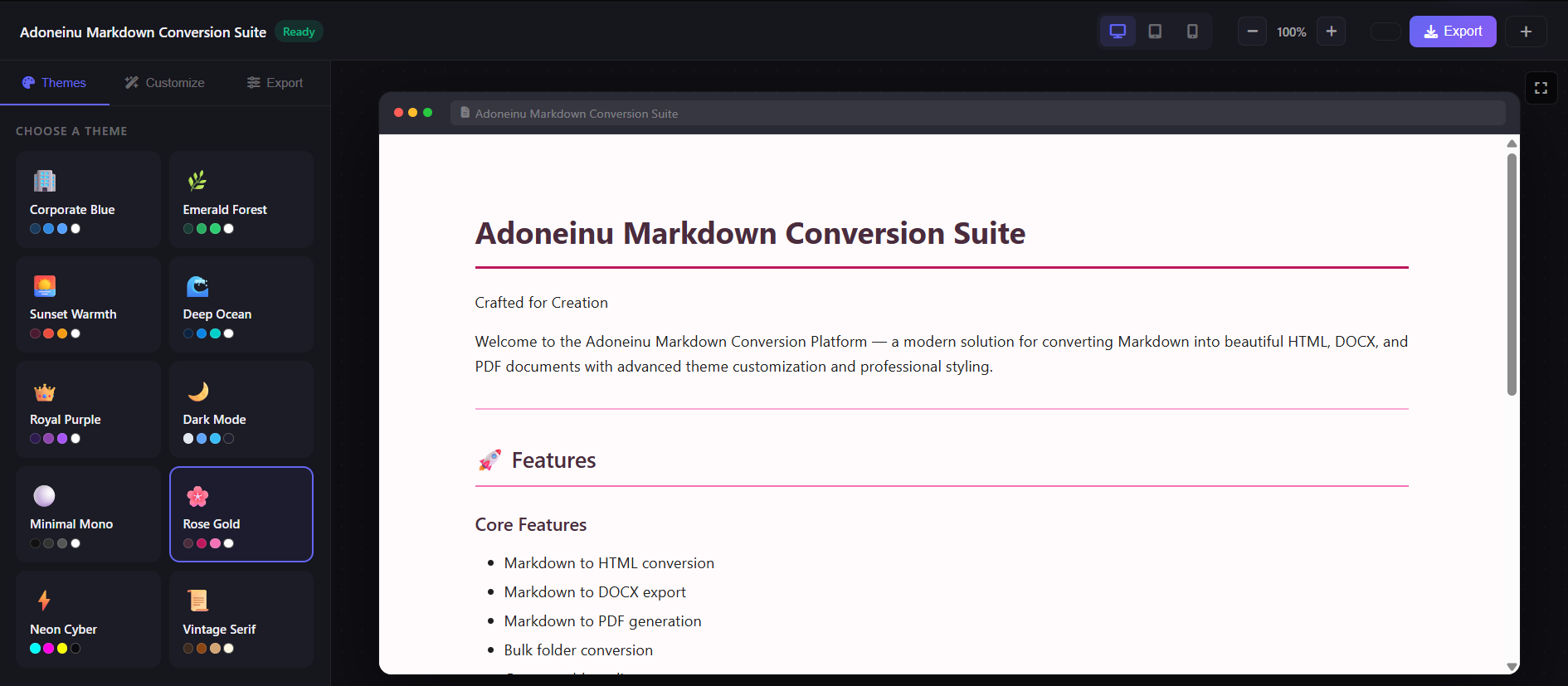 Adoneinu MD Converter
