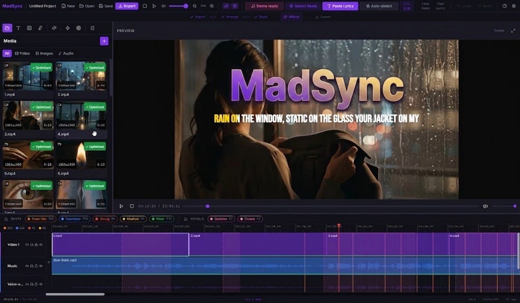 MadSync - Music Video Editor