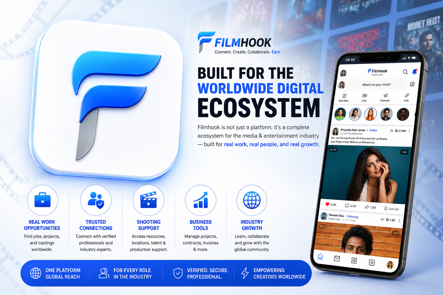 Filmhook: A Social World's Ecosystem