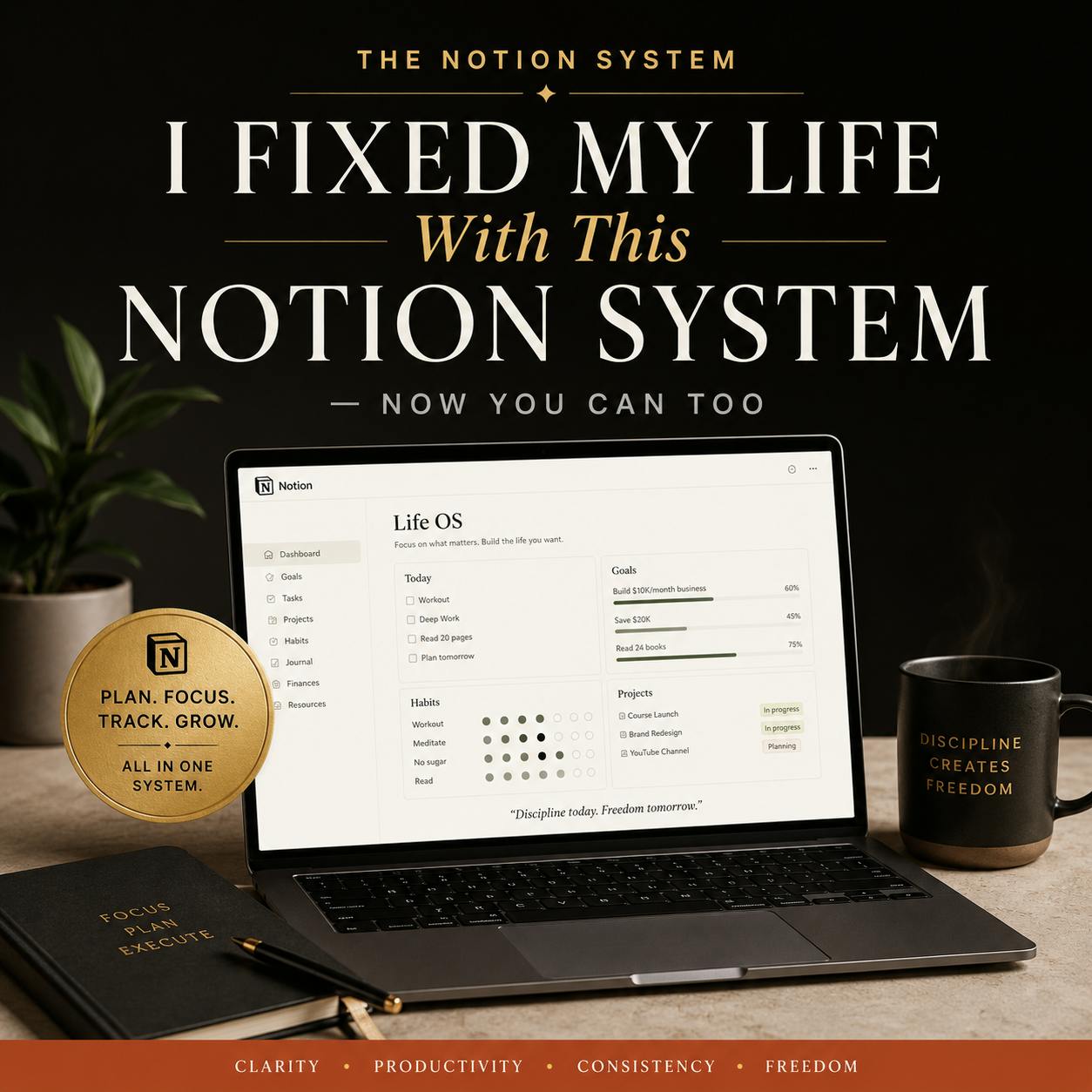 I Fixed My Life With This Notion System