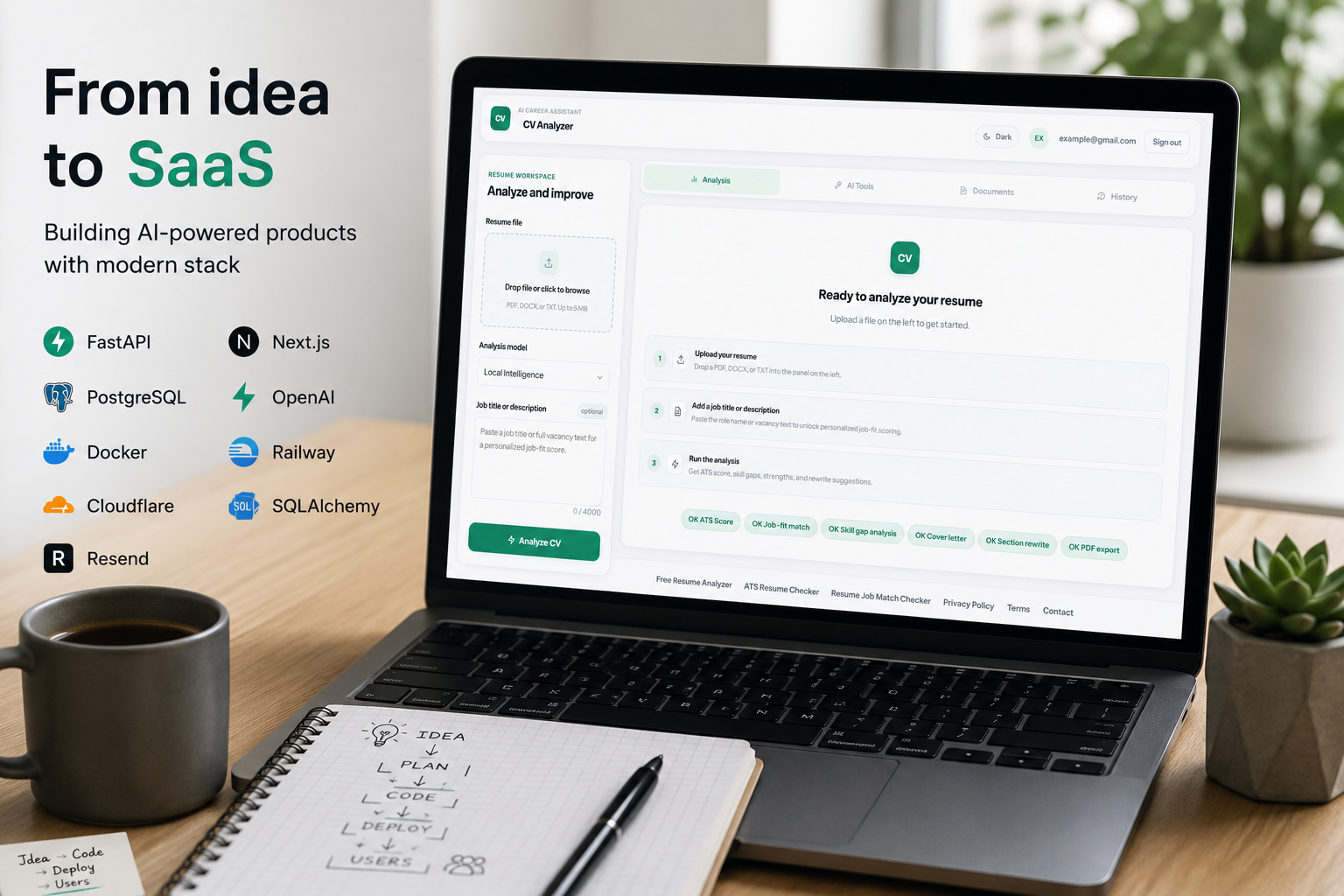 Founder @ CV Analyzer AI