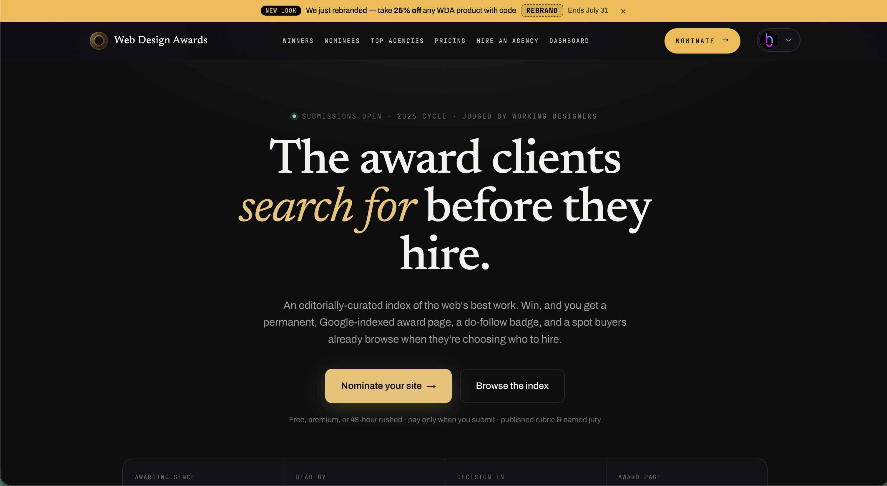 Web Design Awards