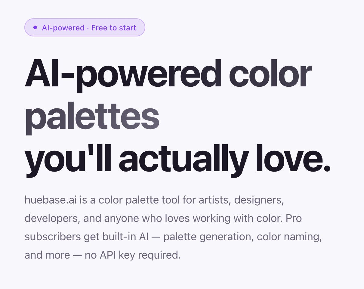 AI Powered Color-Palette Management