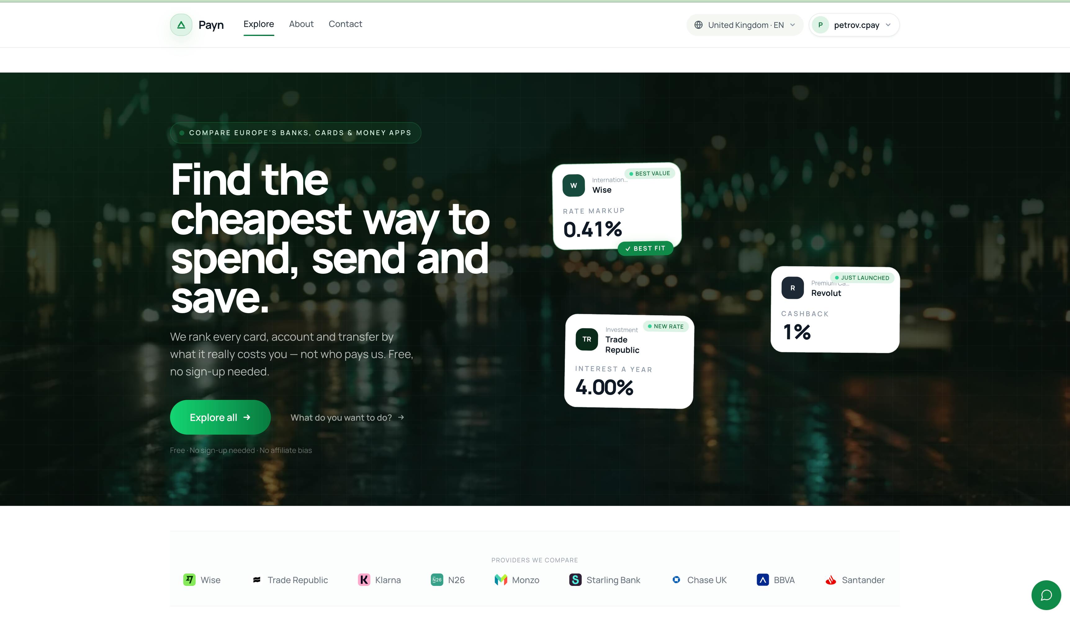 Payn Online - Financial Marketplace