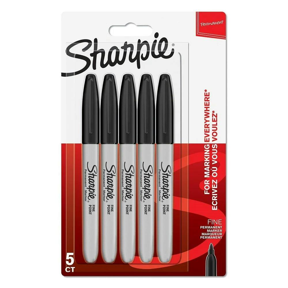 Sharpie chisel tip marker