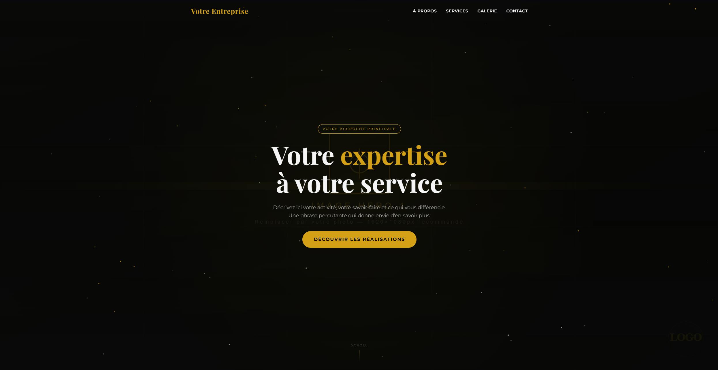Craftsman Website Template