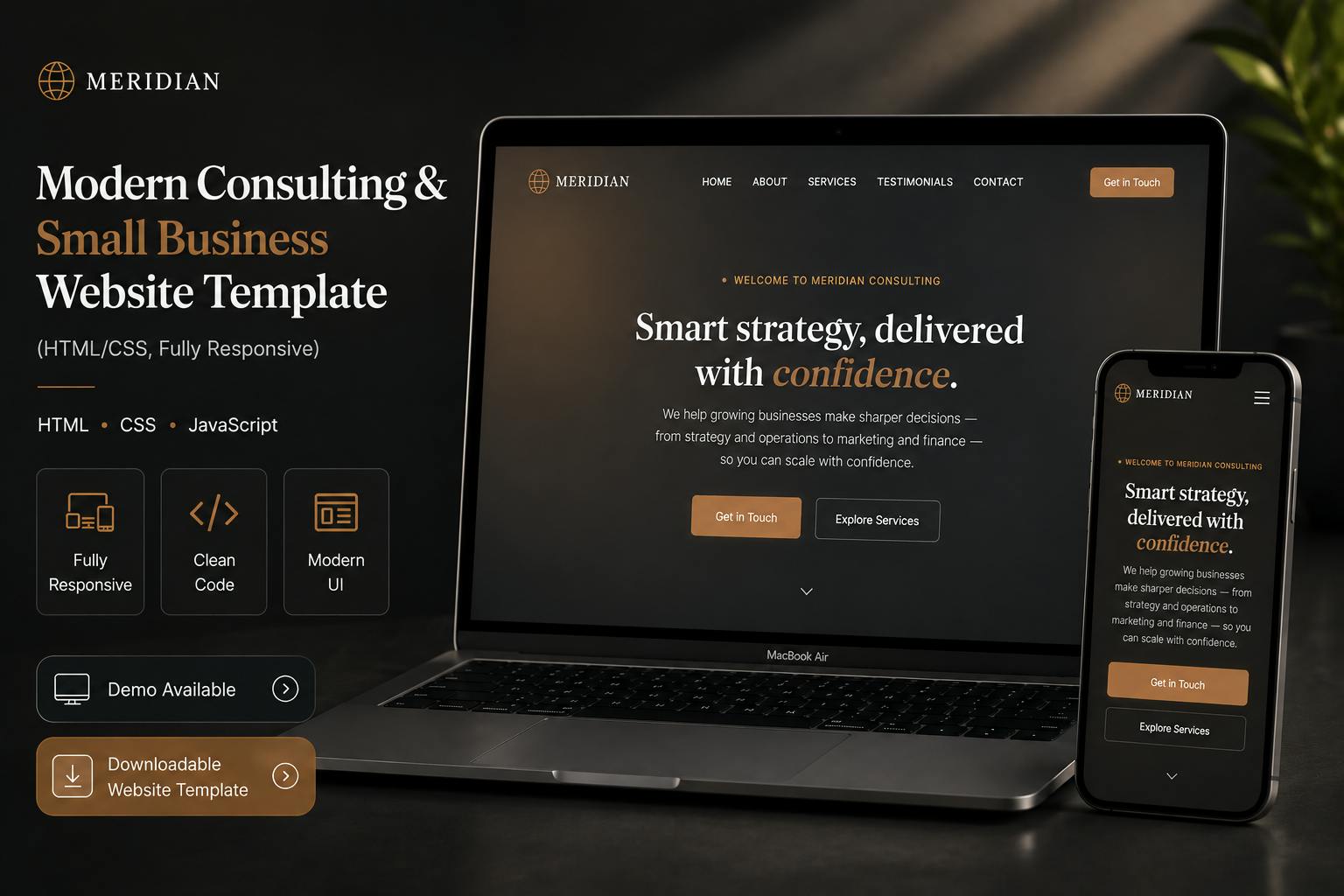 Small Business Website Template