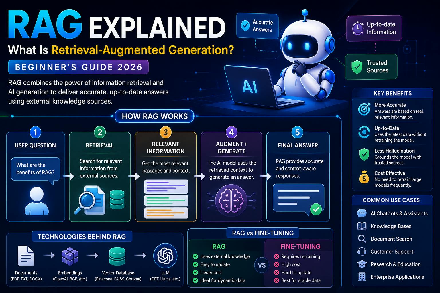 RAG Explained (Beginner's Guide 2026)