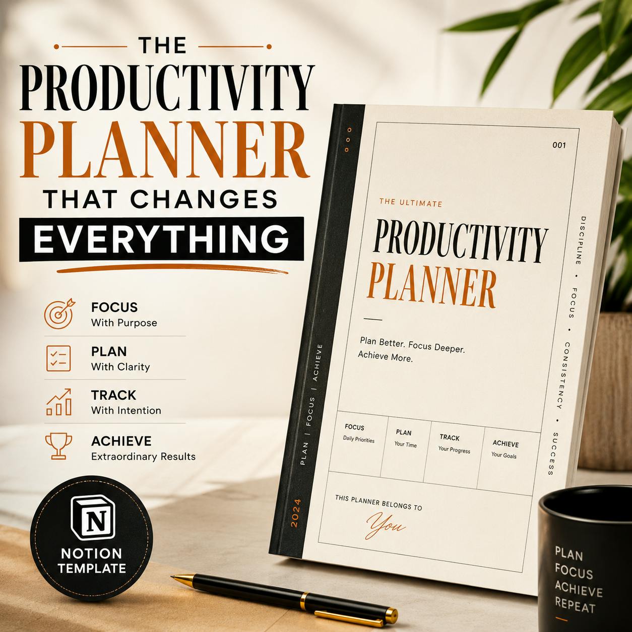 Productivity Planner Changes Everything