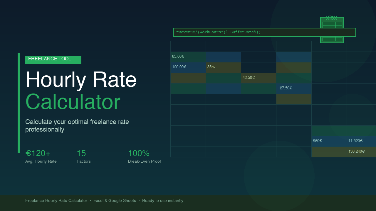 Freelance Hourly Rate Calculator