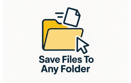 Save in Folder