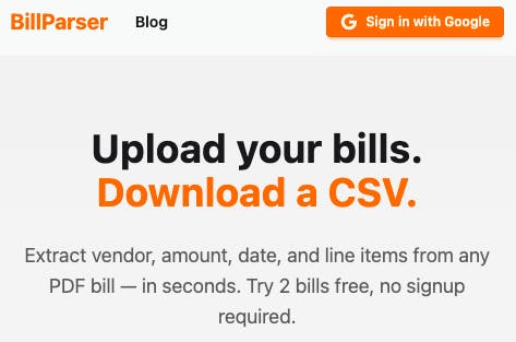 Billparser