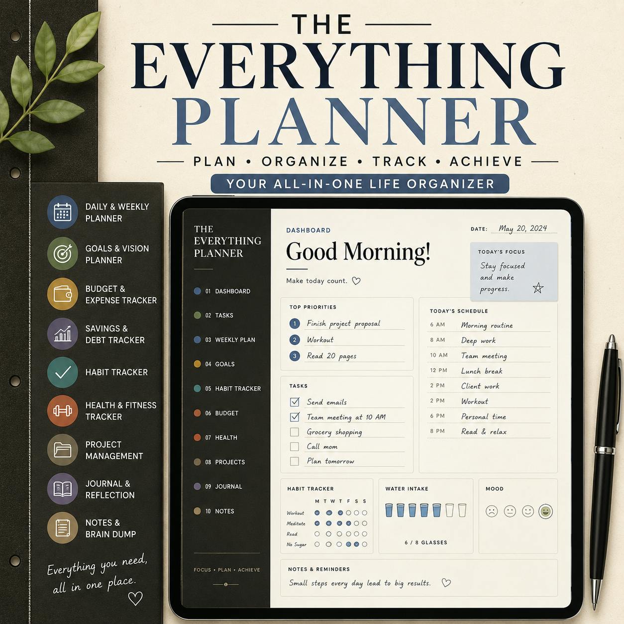 The Everything Planner | One Notion Work