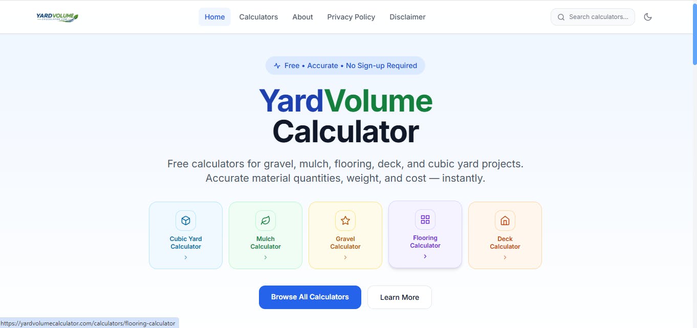YardVolumeCalculator